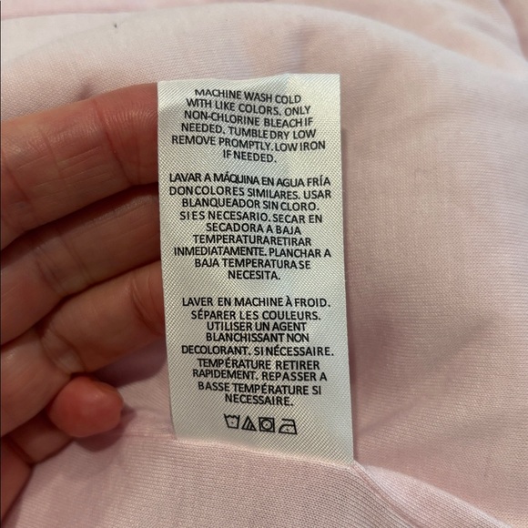 THREAD & SUPPLY quilted pastel vest floral patchwork full zip pockets pink large - Picture 10 of 15